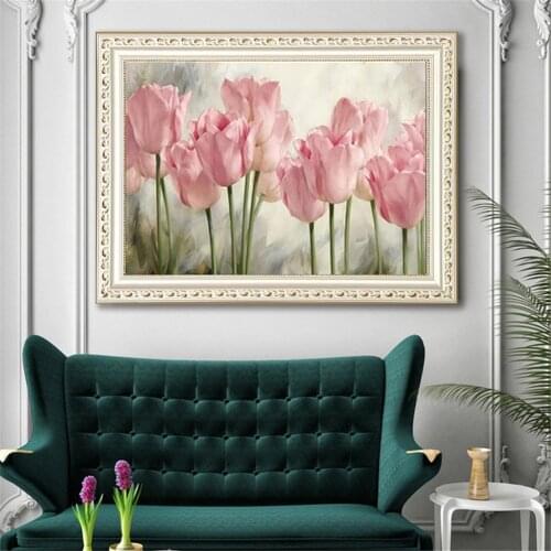 5D Diamond Painting DIY Hand Work Oil Painting Canvas Pattern Bedroom Decor Or As Gift Handmade Painting 30 x 40 cm