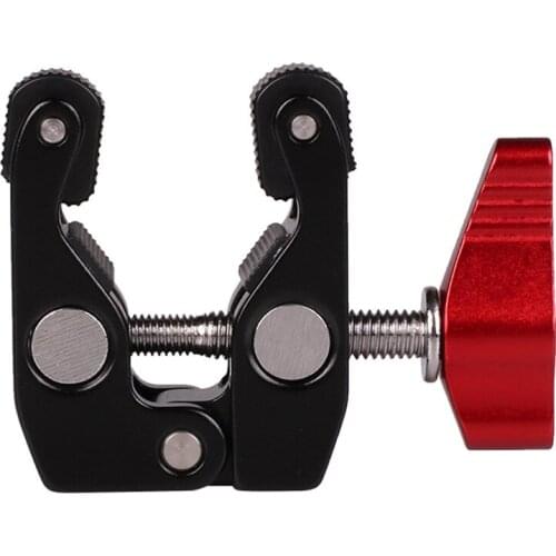 Hot Camera Clamp Crab Mount Hot Shoe Adapter for LCD Field Monitor, LED Lights, Flash, Microphone, Gopro, Action Cam