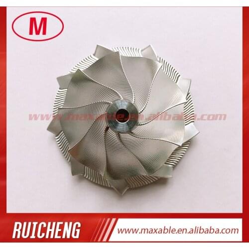 GT15-25 702549-0008HF V1 50.20/65.00mm 9+0 blades high performance turbo Point Milling billet/milling compressor wheel
