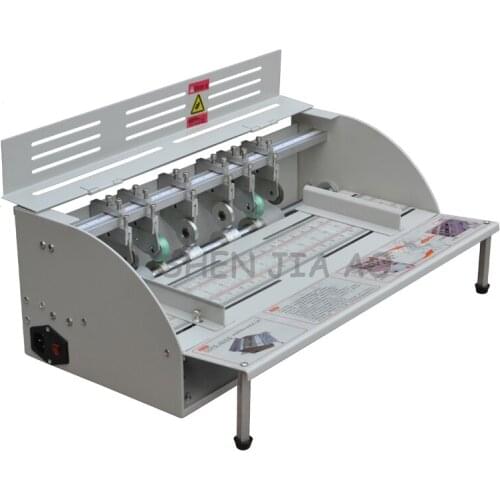 H500 Electric Paper Creasing Machine 220V Book Cutting And Indentation Machine Cover Creasing MAX Creasing Thickness 150g 1PC