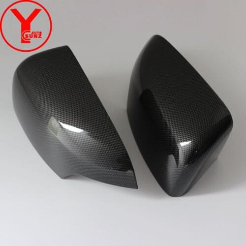 YCSUNZ carbon rearview mirror covers exterior car parts accessories for ford everest ranger wildtrak T6 T7 2015 2016 2017 2018