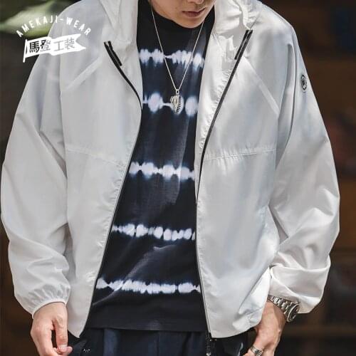 Maden Camping Thin Hooded Jackets Men Women Windproof Sun Protection Clothing Fishing Hunting Jacket Quick Dry Skin Cloth