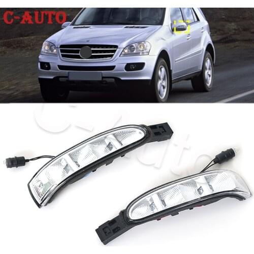 C-Auto Left and Right Car Mirror Turn Signal Light turn side lamp For Mercedes Benz W164 X164 W164 ML GL300 R320 R350 R450 R500