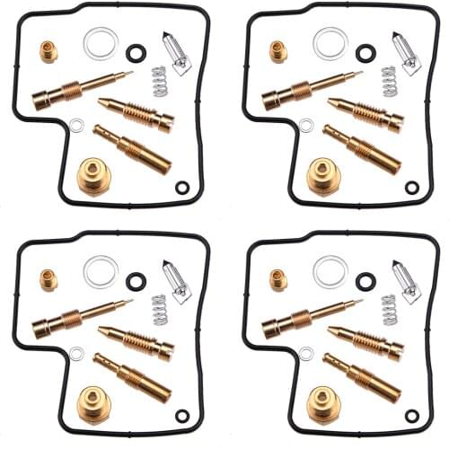 4 Sets Motorcycle Carburetor Repair Kit Rebuild Set Floating Needle fit for VFR750F VFR 750 F RC24 1986 1987