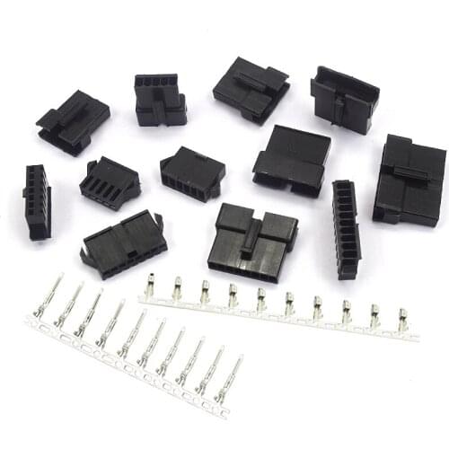 5seT SM2P 3P 4P 5P 6P 8P 10P 2.54mm air connector terminal strip connector 2.54 male and female pair plug-in SM2P LED connectors