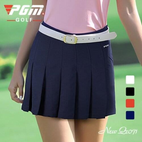 PGM Golf Sport Summer Women Short Pleated Skirt Fashion Womens Clothing QZ071 Wholesale