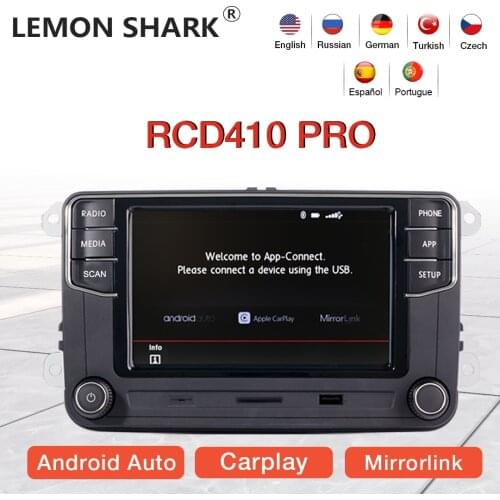 RCD410 PRO MIB Android Auto Carplay Car Radio NONAME NEW RCD330 RCD360 for VW Golf 5 6 Jetta MK5 MK6 CC Tiguan Passat B6 B7 Polo