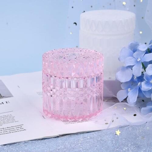 Resin Silicone Mold For DIY Crystal Epoxy Resin Casting Mould Jewelry Storage Box Candy Jar Handmade Crafts Home Decoration