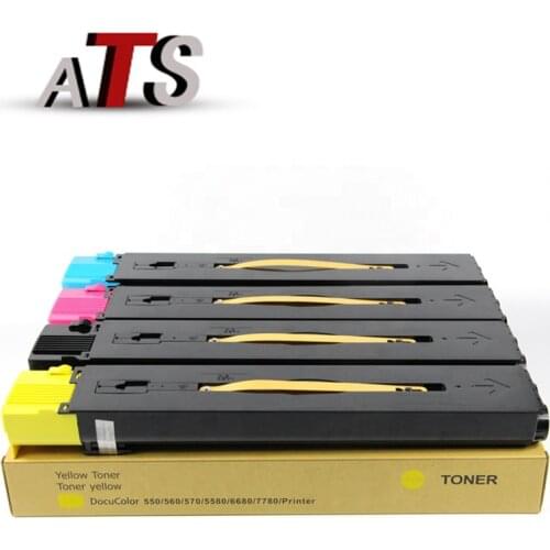 1Set/4pcs tn Toner Cartridge For Xerox DCC550 560 5580 6680 570 7780 TN cartridge 550 DCC560 DCC5580 DCC6680 DCC570 DCC7780