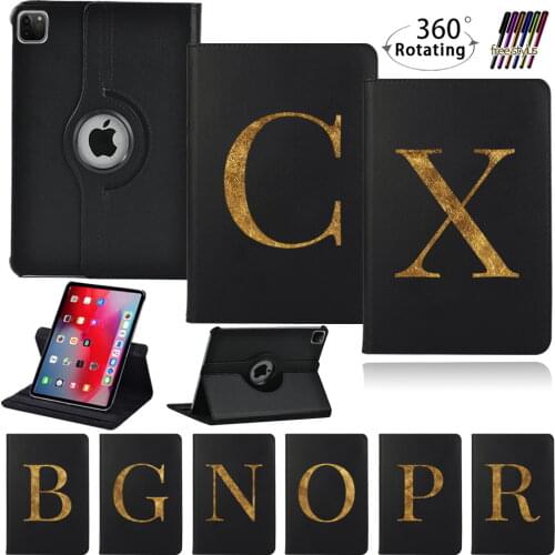 360 Rotaing PU Leather Case for Apple Ipad Air 1/2 9.7" Tablet Cover for Ipad Air 4 10.9" 2020 /Air 3 10.5" 2019 Case + Stylus