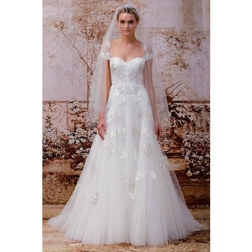 New Arrival Sweetheart cap sleeve princess bridal gown 2018 vestido de noiva robe de mariee mother of the bride dresses