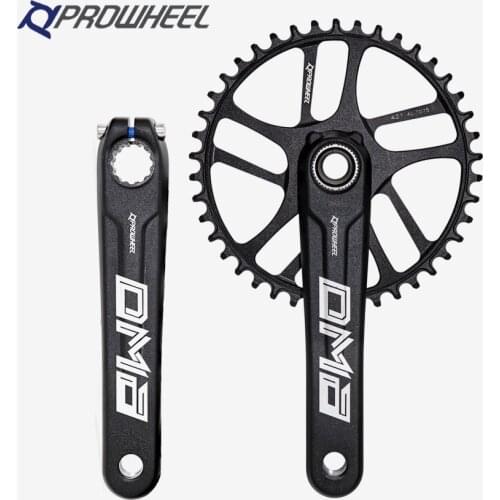 Prowheel road bicycle crankset race gravel cyclocross road bike crank 170mm 172.5mm chainring chain wheel 40/42/44/46/48/50t