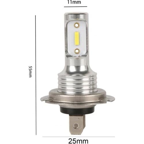 2Pcs H7 LED Headlights Cold Light High Brightness 30W IP67 Waterproof Lamps for Vehicles Car Accessories Headlight Bulbs