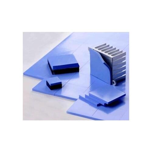 5PCS 3mm*50mm*50mm High Thermal Conductive Silicone Pad for Notebook CPU Chips VGA Card Cooling 2.6W/mk LED/Components Cooling