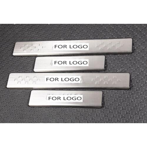 ACCESSORIES FIT FOR OPEL MOKKA STAINLESS DOOR SILL PLATE ENTRY SCUFF COVER TRIM MOLDING PROTECTOR OVERLAY
