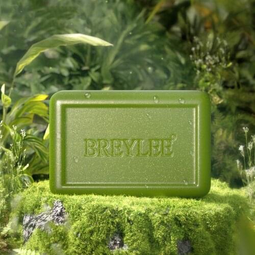 BREYLEE Tea Tree Skin Cleaning Soap Bar Oil Face Acne Treatment Skin Soap