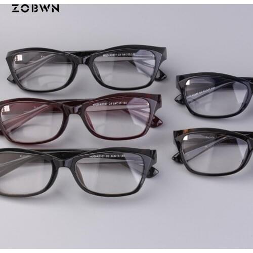 Mix wholesale newest fashion Three-dimensional TR90 cat eye glasses spectacle frame glasses man business myopia marcas reading