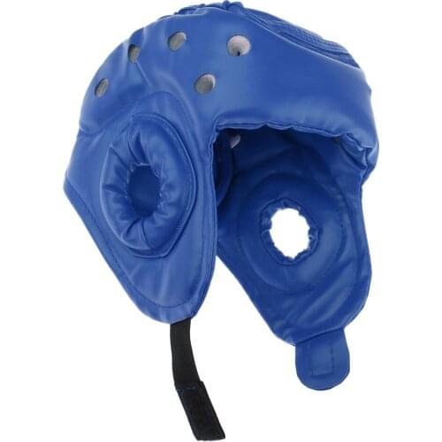 Professional Boxing MMA Kickboxing Head Gear for Kickboxing Sanda Martial Arts Sparring Practice Head Protector