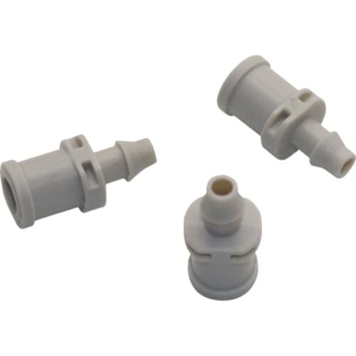 Female 6 mm Barb Connector Agriculture Greenhouse Drip Irrigation 6 mm Mist Spray Nozzle Barb Connector 20 Pcs