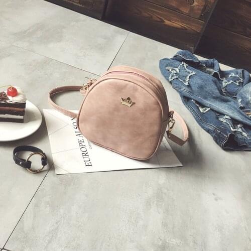 Lady Crossbody Mini Bag Female Crown Evening Bags Fashion Women Handbag Messenger Bags Pu Leather Shoulder Bag
