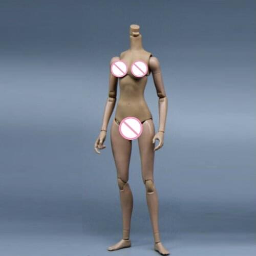 1/6 Female Action figure Body model TianYiMei Female Middle Bust Body Model for 12‘’ Flexible Action Figure Set Accessories