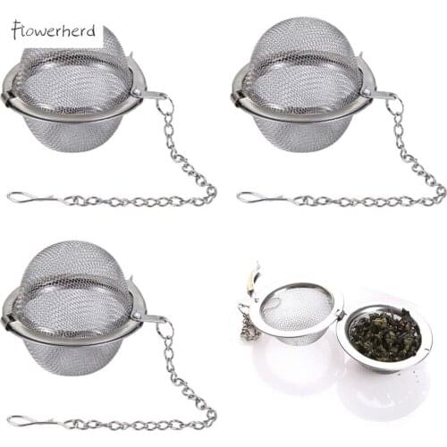 3PCS Tea Infuser Upgraded Tea Strainer Premium for Loose Tea Tea Steeper Tea Ball for Tea Flavoring Herbal Spices Seasonings