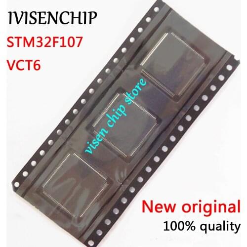5-20pcs STM32F107VCT6 STM32F107 QFP-100
