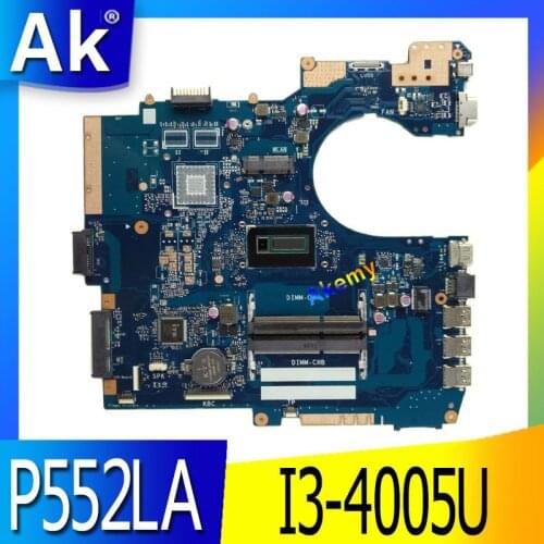 AK Motherboard For ASUS P552LA GM -i3-4005 cpu P552 P552L P552LA P552LJ P2520LA P2520LJ Notebook notebook motherboard mainboard