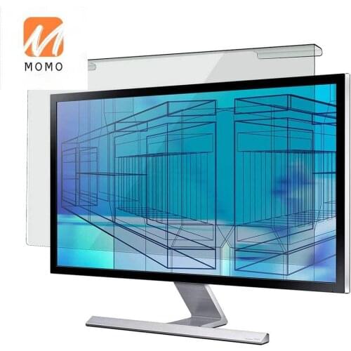 Acrylic Anti Blue Light Filter, Eye Protection Blue Light Blocking Desktop Hanging Type Screen Protector