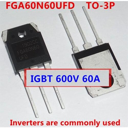 Aoweziic 5pcs/LOT FGA60N60UFD FGA60N60 60N60 IGBT 600V 60A Inverters are commonly used 100% New