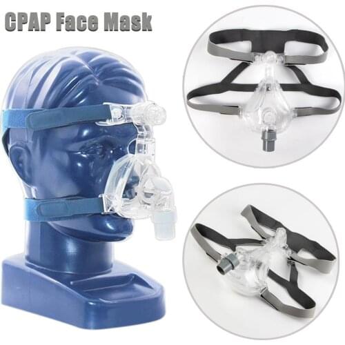 Auto CPAP Nasal Mask Silicone Respirator Cushions Adjustable Headgear Strap Sleep Apnea Anti Snoring Breathing Respirator Mask