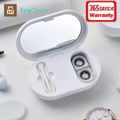 Xiaomi Eraclean Contact Lens Ultrasonic Cleaning Machine 56000Hz High Frequency Vibration Washable Portable Rechargeable Cleaner