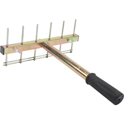 Harrow Leveling Ash Leveling Supplies Industrial Workers Mortar Spreading Sand Rake Flat Sand Rake Construction Site Loose Rake