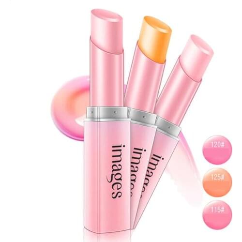 IMAGE New Temperature Nutritious Makeup Lipstick, Long-lasting Waterproof Lips stick Nude LipBalm 6 Colors options make up Lips