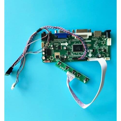 Kit for LTN101NT06-001/W01/2 40pin LCD LED Controller Board Monitor 10.1" M.NT68676 1024x600 Screen panel Display HDMI+DVI+VGA