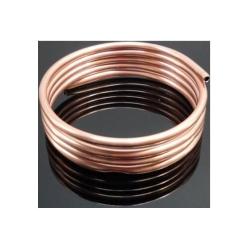 1 M Water-cooled Copper Tube Ship Model Motor Water-cooled Copper Tube 6*8mm Soft State model brass notebook radiator pipe