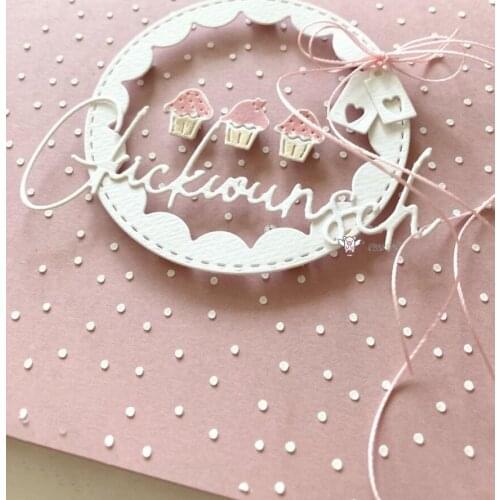 Mmao Crafts Metal Steel Cutting Dies Letter decoration Stencil For DIY Scrapbooking Paper/photo Cards Embossing Dies