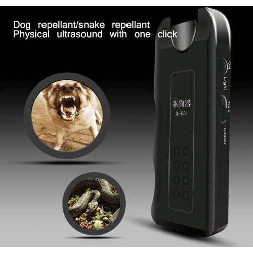 Multifunctional Ultrasonic Pet Dog Anti Barking Trainer Gentle Anti-Barking Chaser Pet Products With High Power LED Flashlight