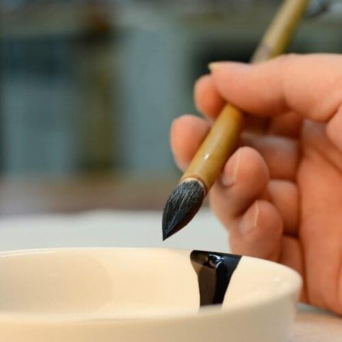 Multiple Hairs Chinese Calligraphy Brush Pen Set Traditional Chinese Calligraphy Writing and Painting Chinese Painting Brush Set