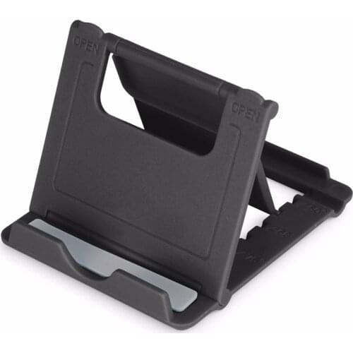 Phone Holder Desk Stand For Tripod Mobile Phone Bracket For IPhone Xsmax Huawei P30 Xiaomi Mi 9 Plastic Foldable Desk Holder