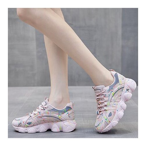 New Sneakers Comfort Summer Comfortable Breathable Running Shoes Fashion Female Luminous Sports Shoes Fitness Shoes