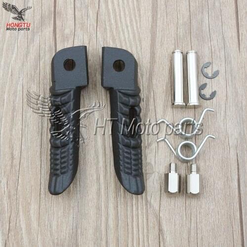 For Suzuki Motorcycle Front&Rear Footrests Motor Foot Pegs Pedal For GSXR600 GSXR750 GSXR SV650 SV1000 GSXR1000 2001-2008