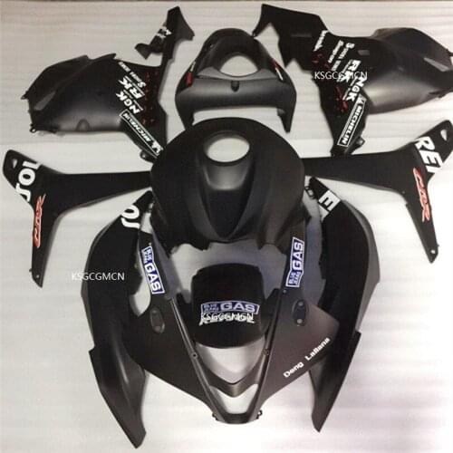 Full black Motorcycle Fairing Kit Body For Honda 09-12 CBR 600 RR CBR600RR F5 2009-2012 2011 2010 Injection Fairings