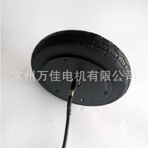 Manufacturers supply and wholesale all kinds of hub motors, DC motors, 8 inch ultra-thin scooter motors with solid tires