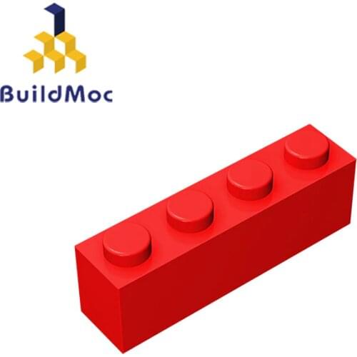 BuildMOC Compatible Assembles Particles 3010 1x4 For Building Blocks Parts DIY LOGO Educational Creative gift Toys