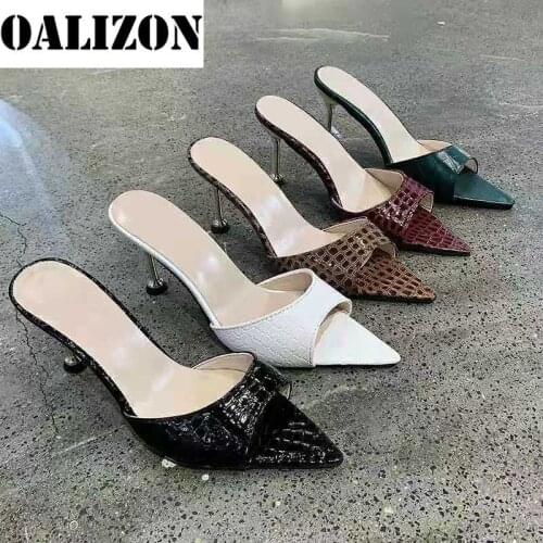 Womens Sexy Pointed Peep Toes High Heels Stilettos Slippers Shoes Lady Woman Sandal Dress Party Stiletto Flip Flops Pumps Shoes