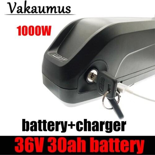 Vakaumus 36V30AH Electric Bicycle Lithium Battery Hailong Shell 18650 For Scooter Motor Less Than 750W With 25 A BMS And Charger