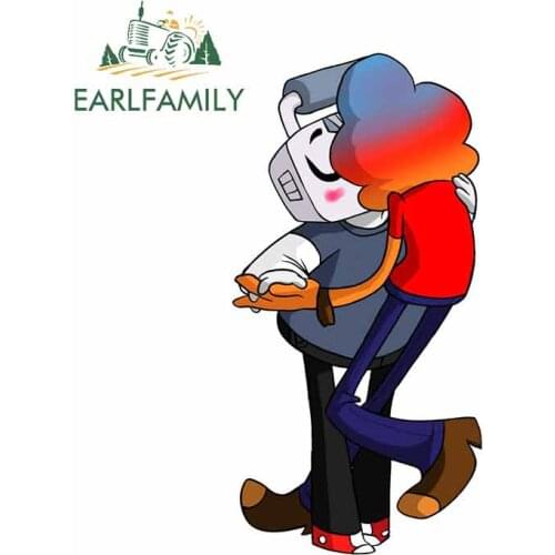 EARLFAMILY 13cm x 6.6cm for Gumball Watterson Tobias Wilson Fine Decal Vinyl Material Car Styling Custom Printing Stickers