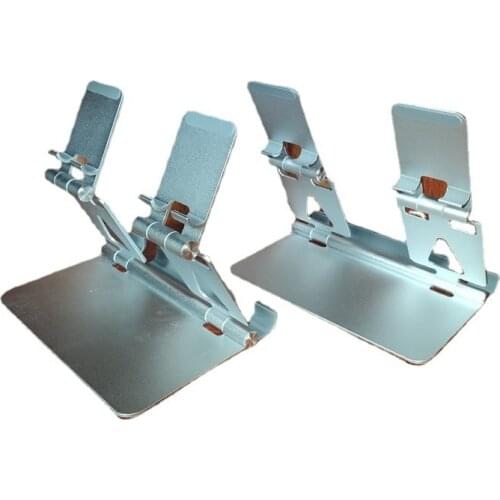 Cross-border explosion of aluminum alloy tablet iPad folding portable live online lesson metal mobile phone holder