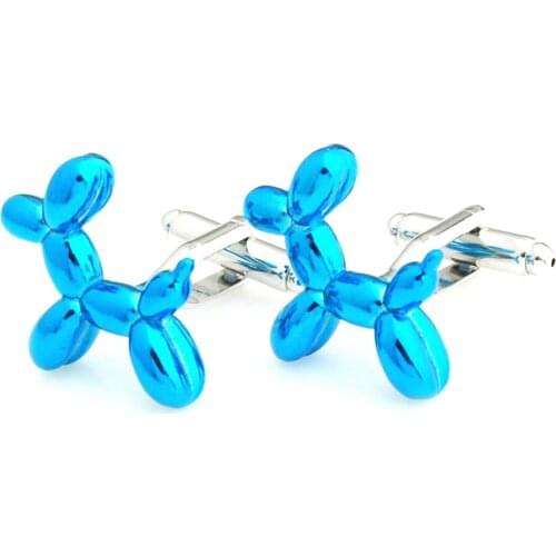 YH-1926 Novelty Balloon Dog,Pig,Koala,Fish Animal Cufflinks- Factory Direct Wholesale